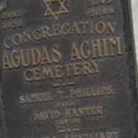 Agudas Achim Cemetery on Sysoon