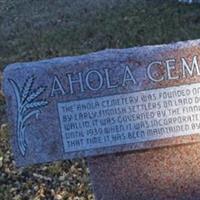 Ahola Cemetery on Sysoon