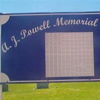 A. J. Powell Memorial Cemetery on Sysoon