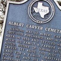 Albert Carver Cemetery on Sysoon
