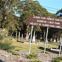 Albion Park Pioneer Cemetery on Sysoon