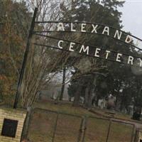 Alexander Cemetery on Sysoon