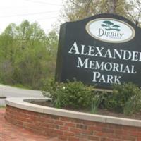 Alexander Memorial Park Cemetery on Sysoon