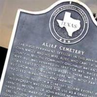 Alief Cemetery on Sysoon