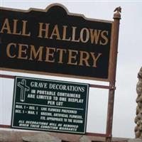 All Hallows Cemetery on Sysoon