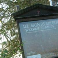 All Saints Churchyard on Sysoon