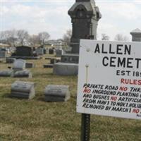 Allen Union Cemetery on Sysoon