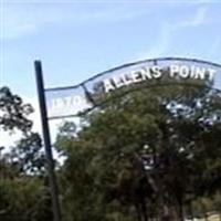 Allens Point Cemetery (Allens Point) on Sysoon