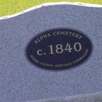 Alpha Cemetery on Sysoon