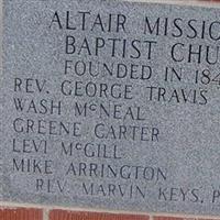 Altair Baptist Church Cemetery on Sysoon