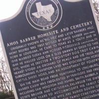 Amos Barber Cemetery on Sysoon