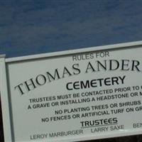 Anderson Cemetery (Thomas Anderson) on Sysoon