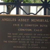 Angeles Abbey Memorial Park on Sysoon