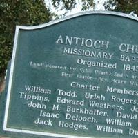 Antioch Cemetery on Sysoon