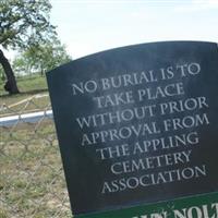 Appling Cemetery on Sysoon