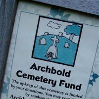 Archbold Cemetery on Sysoon