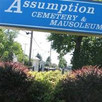 Assumption Cemetery and Mausoleum on Sysoon