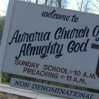 Auraria Church of Almighty God Cemetery on Sysoon