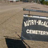 Autry-McAlpin Cemetery on Sysoon