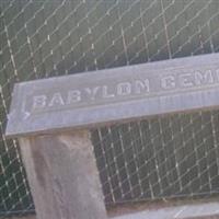 Babylon Cemetery on Sysoon