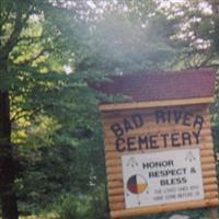 Bad River Cemetery on Sysoon