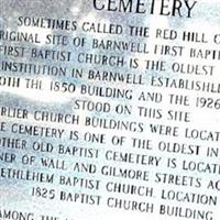 Barnwell Baptist Church Cemetery (old) on Sysoon