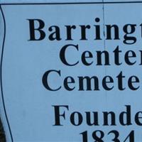 Barrington Center Cemetery on Sysoon
