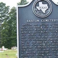 Bascom West Cemetery on Sysoon