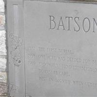 Batson Cemetery on Sysoon