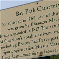 Bay Path Cemetery on Sysoon