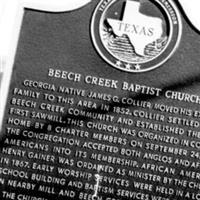 Beech Creek Baptist Cemetery on Sysoon