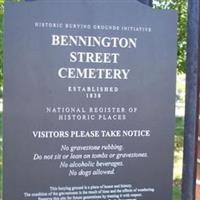 Bennington Street Cemetery on Sysoon