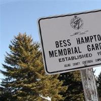 Bess Hampton Memorial Gardens on Sysoon