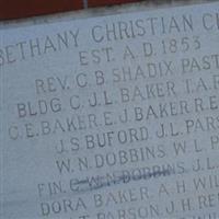 Bethany Christian Church Cemetery on Sysoon
