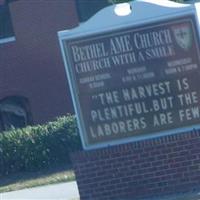 Bethel AME Church Cemetery on Sysoon