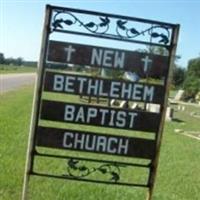 New Bethelem Baptist Church Cemetery on Sysoon