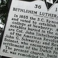 Bethlehem Lutheran Church Cemetery on Sysoon