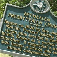 Bethsalem Presbyterian Church Cemetery on Sysoon