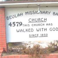 Beulah Missionary Baptist Church Cemetery on Sysoon