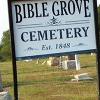 Bible Grove Cemetery on Sysoon