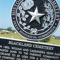 Blackland Cemetery on Sysoon