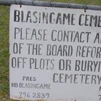 Blasingame Cemetery on Sysoon