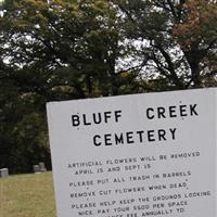 Bluff Creek Cemetery on Sysoon