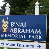 Bnai Abraham Memorial Park on Sysoon