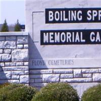 Boiling Springs Memorial Gardens on Sysoon