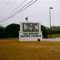 Oak Bowery Baptist Church Cemetery on Sysoon