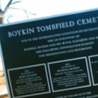 Boykin Cemetery on Sysoon