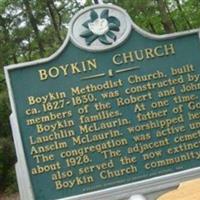 Boykin Church Cemetery on Sysoon
