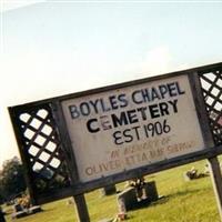 Boyles Chapel Cemetery on Sysoon