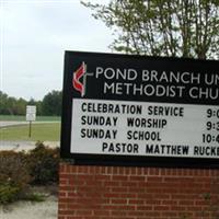 Pond Branch United Methodist Church Cemetery on Sysoon